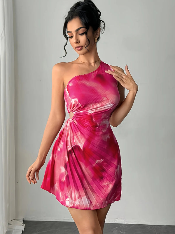 Summer-Elegant-Ink-Print-Smudge-Cut-out-Waist-Dress-Slanted-Shoulder-Collar-Pressed-Pleated-Women-s.jpg