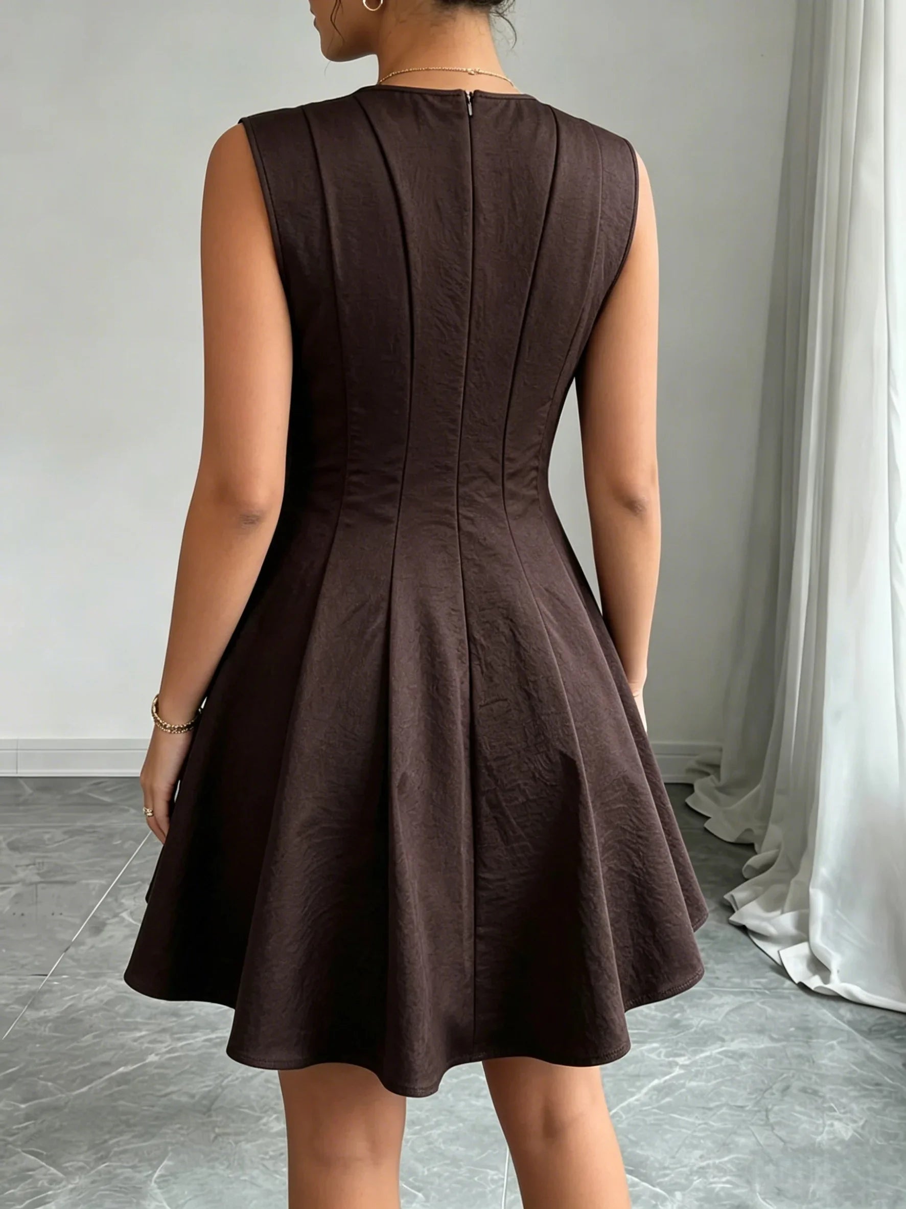 Chic A-Line Mini Dress